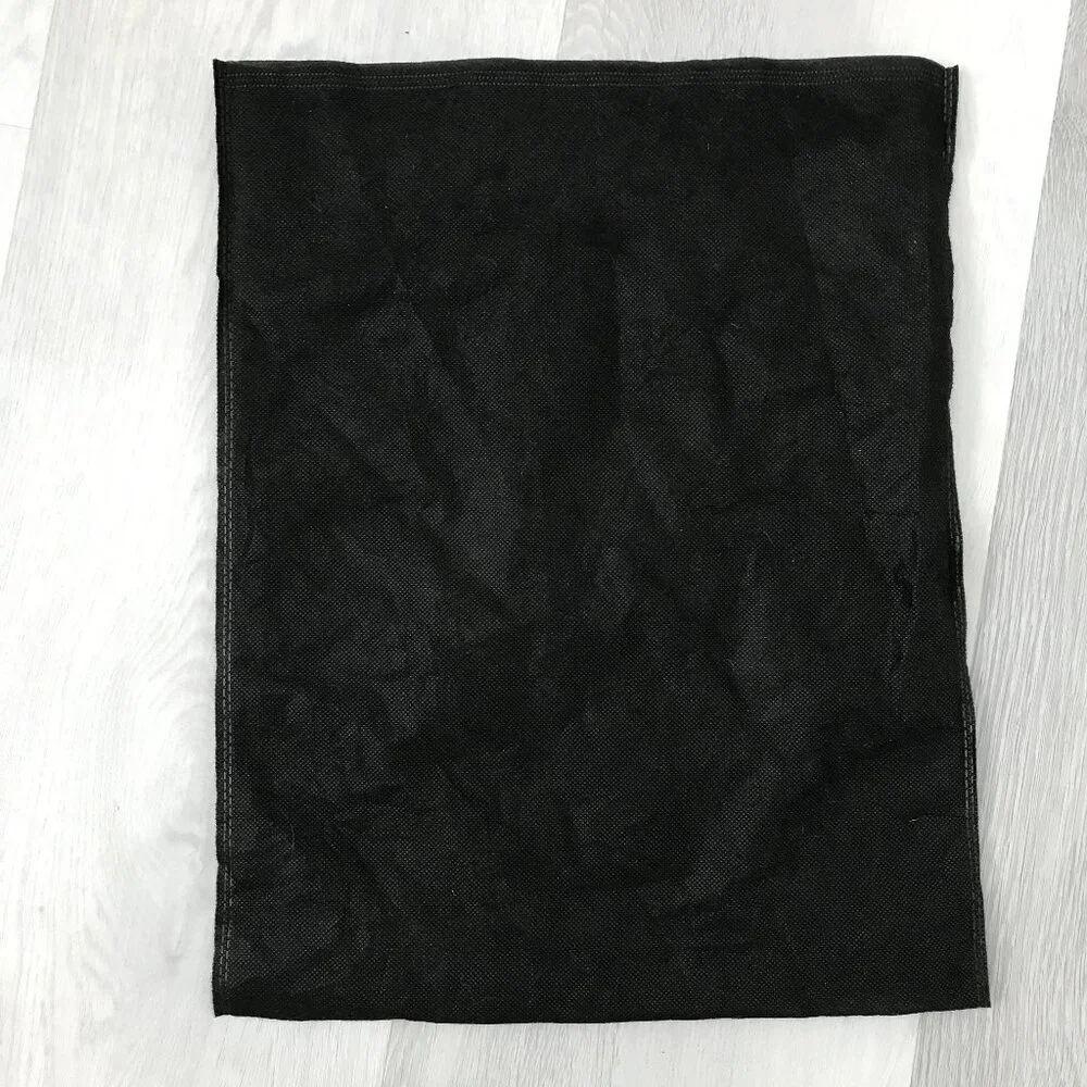 CHANEL BLACK MICROFIBER DUST BAG